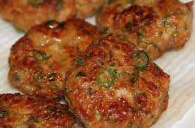Hamburguesas de Blanco de Pollo y Puerro