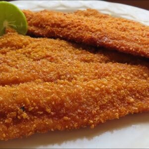 Milanesa de Merluza rebozada con Panko y Curry x1Kg