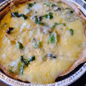 Tarta Familiar Roquefort con verdeo