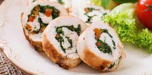 Pechugas rellenas con jamon y muzza | con tomates secos, albahaca y nueces | con espinaca