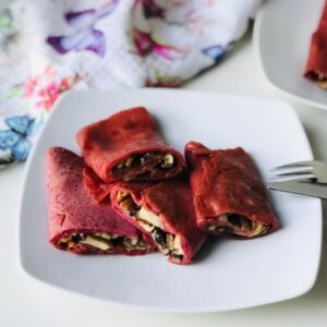Crepes gourmet mediterráneos