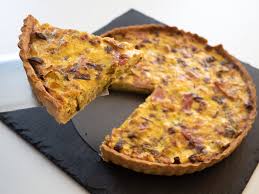 Tarta Familiar Panceta crocante y puerros
